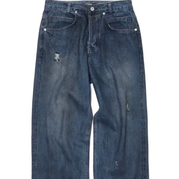 해칭룸 레귤러 셀비지 진 더스티 블루 (4사이즈)