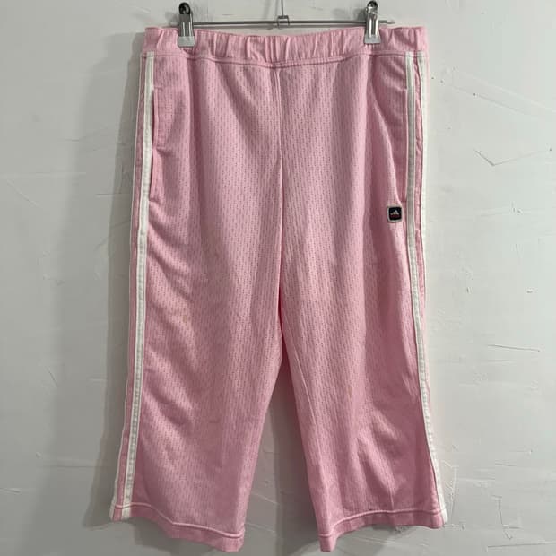 Adidas pink capri pants