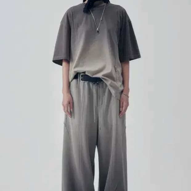 트리밍버드 Gradation Washed 라이트그레이 셋업