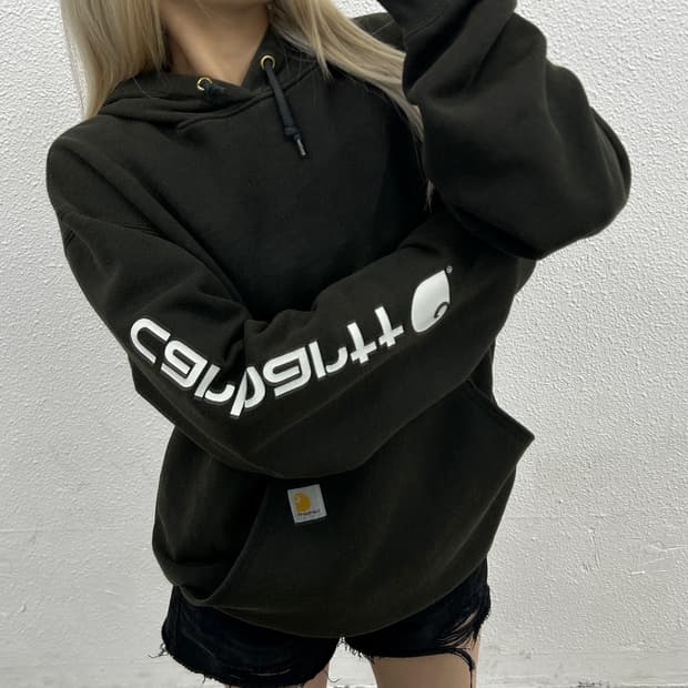 칼하트 초코맛 후드 M