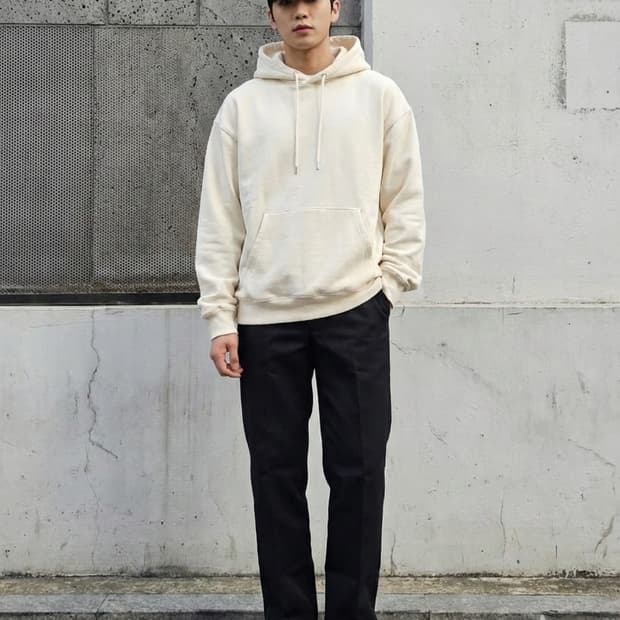 디키즈 873 슬림 스트레이트 워크 팬츠 블랙