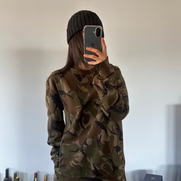 [L]폴로 랄프로렌 카모플라쥬 기모 맨투맨 