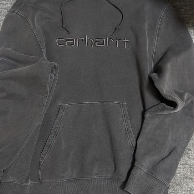 칼하트 WIP 후디드 더스터 스웻 셔츠