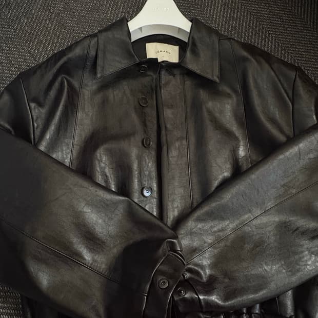 [L] 르마드 에코가죽자켓