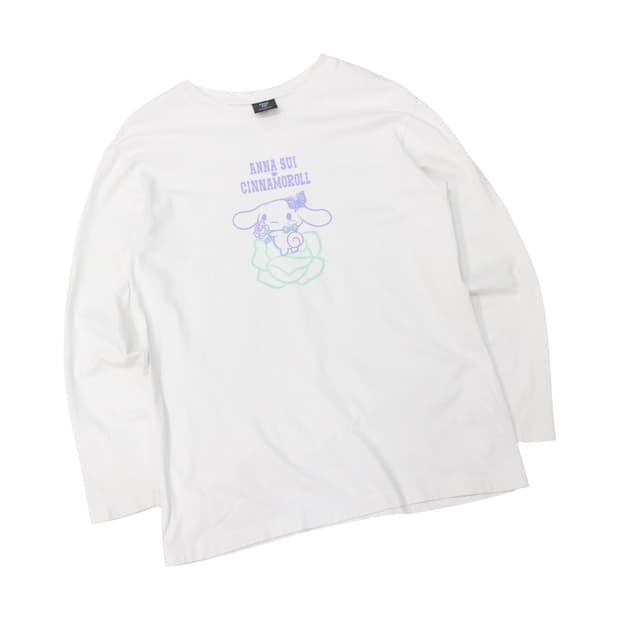 안나수이 산리오 GU 콜라보 긴팔티셔츠