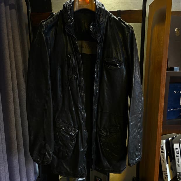 조르지오 브라토 램스킨 레더자켓