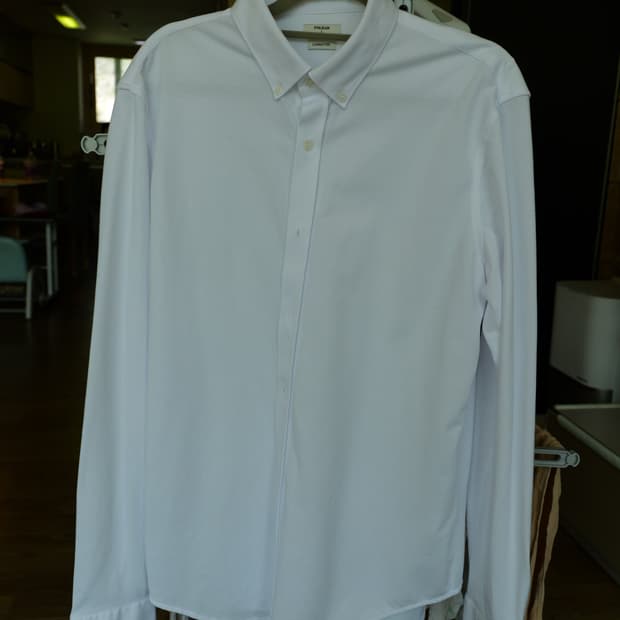 폴햄 화이트 버튼다운 셔츠 L (100~105)