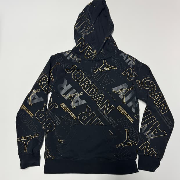 여성 나이키 조던 키즈 프린팅 후드티 S 12세