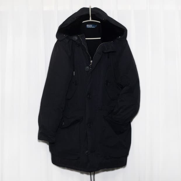 폴로 랄프로렌 복각 N3B 덤블 헤비다운 피쉬테일 파카 (L/105+)