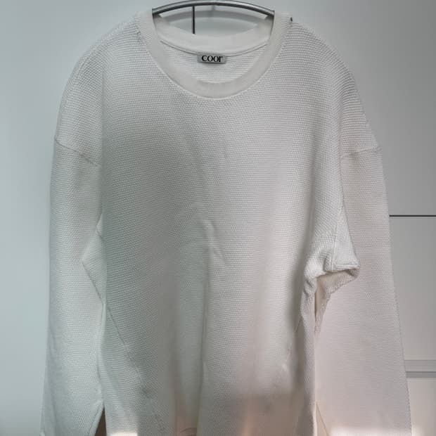 쿠어 와플 롱슬리브 M