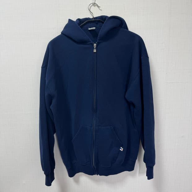 러셀 90s 후드집업 블루 XL made in usa