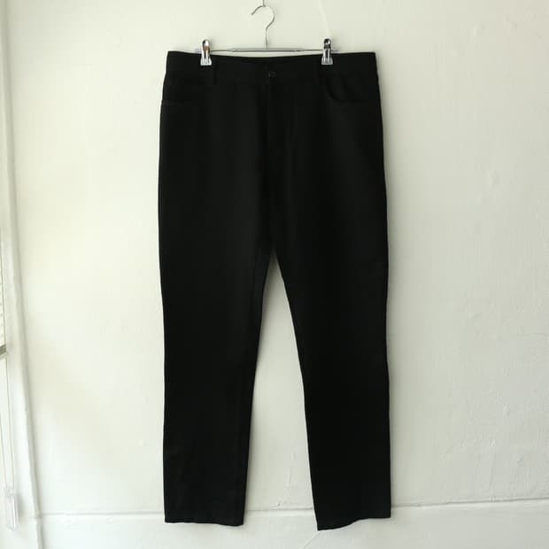 앤 드뮐미스터 블랙 울 트라우저 