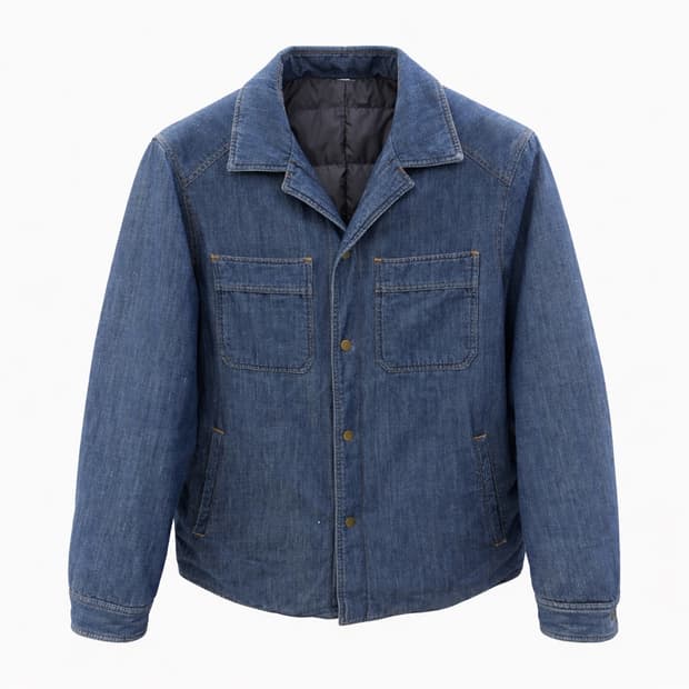 System 데님 다운 자켓 105