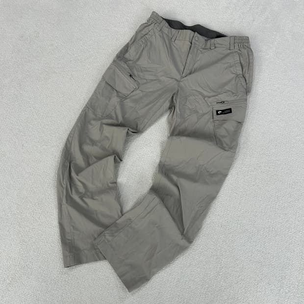 네파 카고 바지 남성용 회색 m