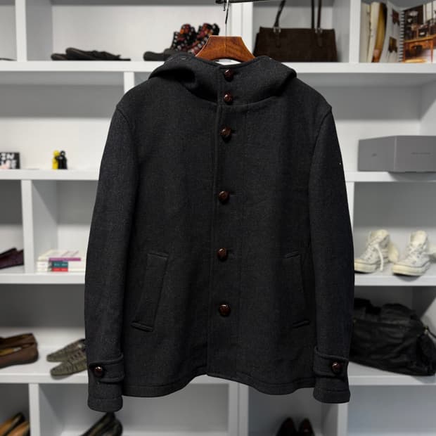 green label relaxing 후드 자켓