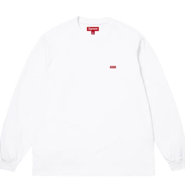 슈프림 스몰박스로고 롱슬리브 25ss L