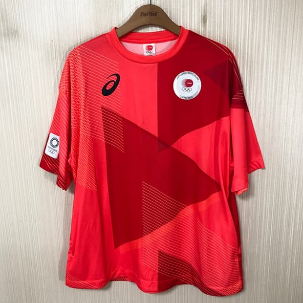 아식스 2020 도쿄올림픽 일본대표팀 트레이닝탑 M 선수용