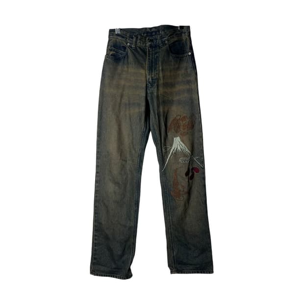 [PPFM] 00's 피피에프엠 오리엔탈 데님팬츠