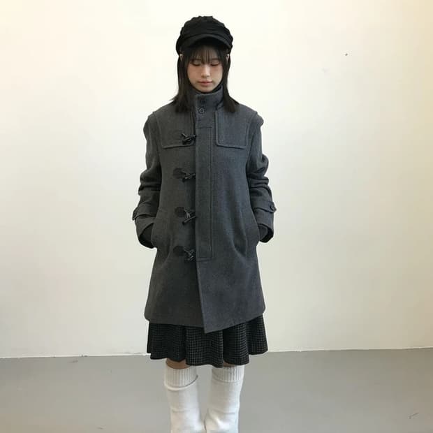 Person’s For Men Wool Duffle Coat