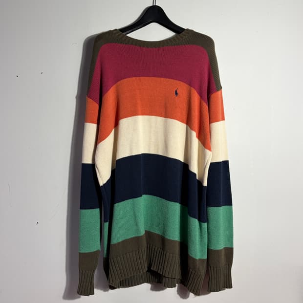 폴로 랄프로렌 멀티 스트라이프 니트 (무료배송)