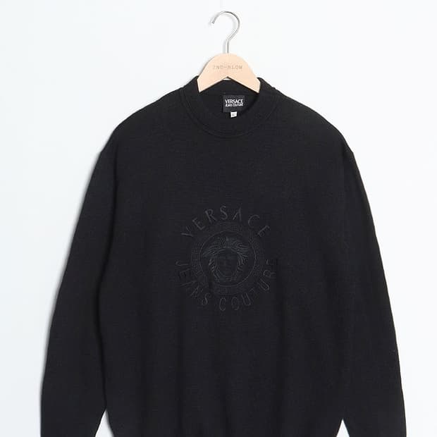 VERSACE JEANS COUTURE Embro Logo Knit