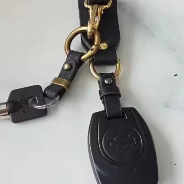 (새상품) 통가죽 키링