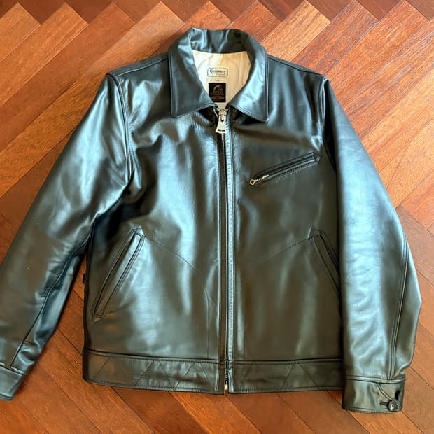 커버낫 남성 가죽자켓