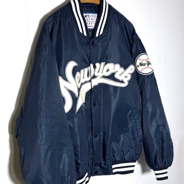 뉴욕양키스 마제스틱 머천다이즈 바시티자켓 스타디움자켓 야구잠바