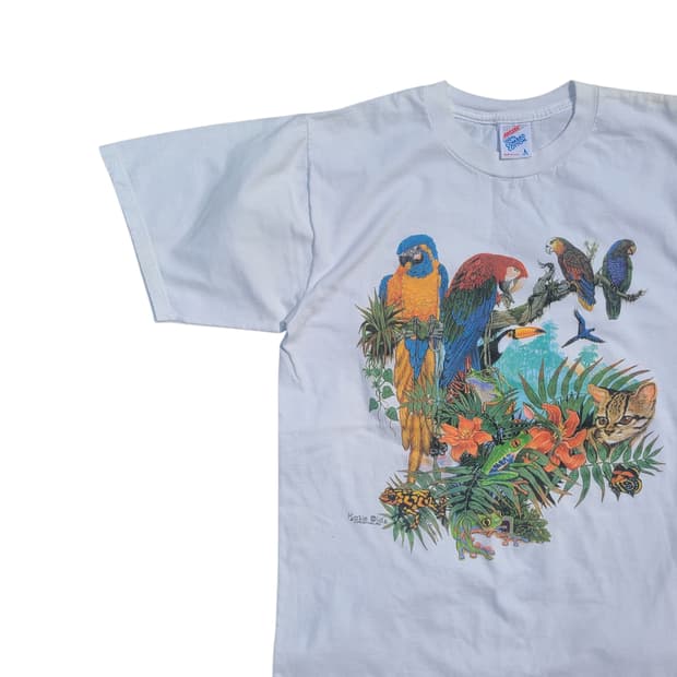 '90s Jerzees Jungle Wildlife Tee