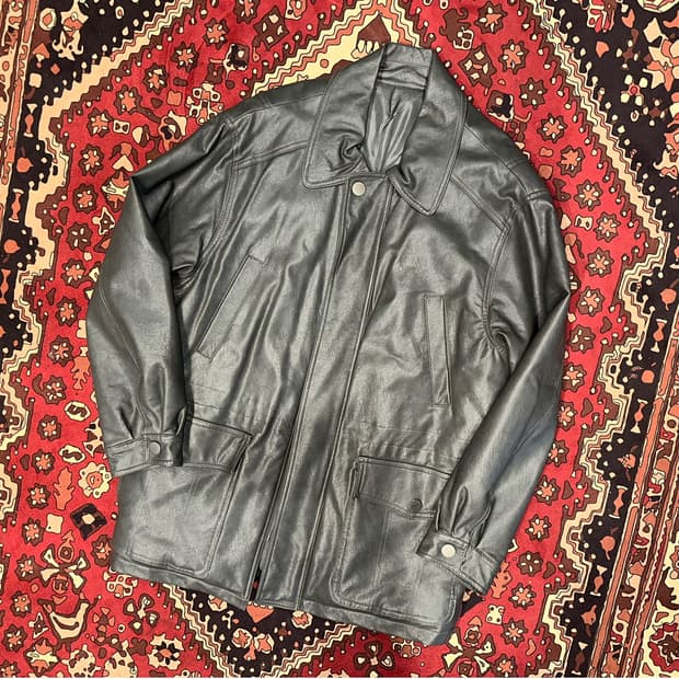 ( XL ) 가죽자켓 가죽코트 가죽하프자켓 빈티지가죽 가죽롱자켓