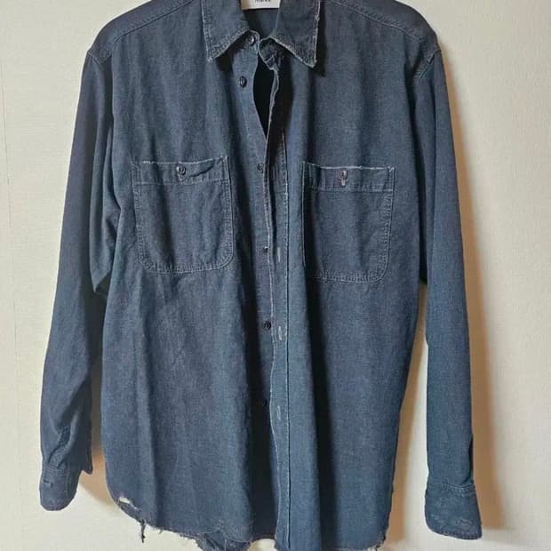 marka 24ss damage shirt 1size