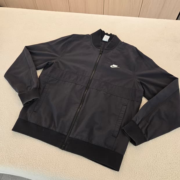 나이키 블랙 봄버자켓 / 블루종 L
