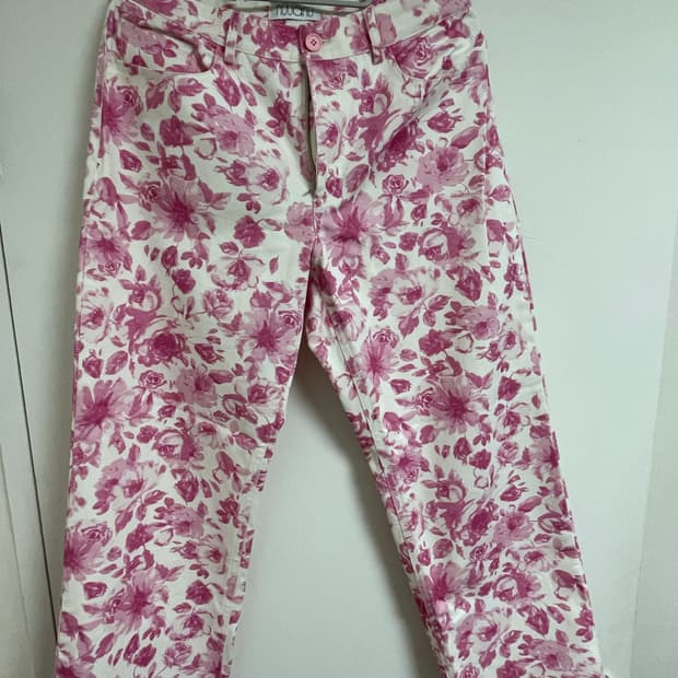 누아누 플로럴 팬츠