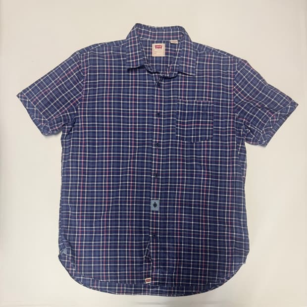 강추! 리바이스 Livis 이쁜 빈티지 오버핏 체크 셔츠 L ~ XL