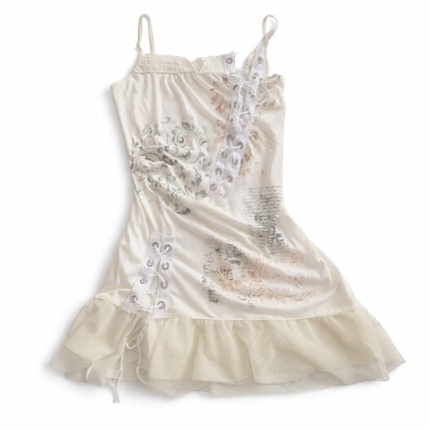 그런지 아일렛 원피스 y2k 페어리 커스텀 갸루