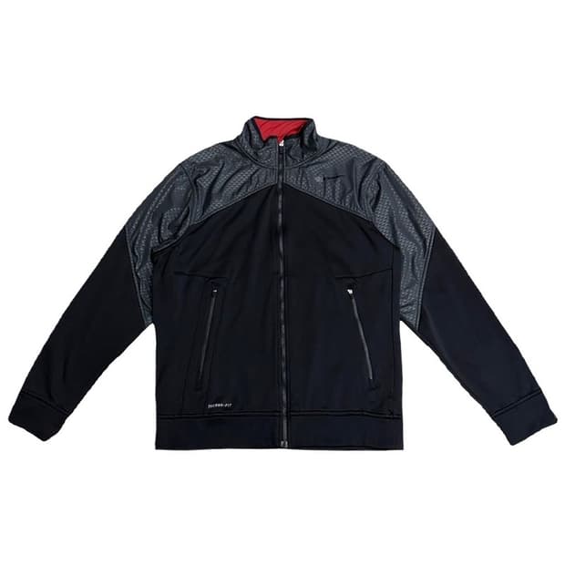 NIKE 서마핏 블랙 집업 XL