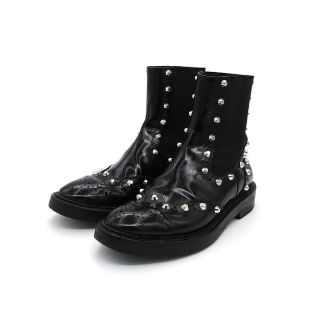 [37,240]BALENCIAGA 발렌시아가 사이드고어 윙팁 스터드 부츠