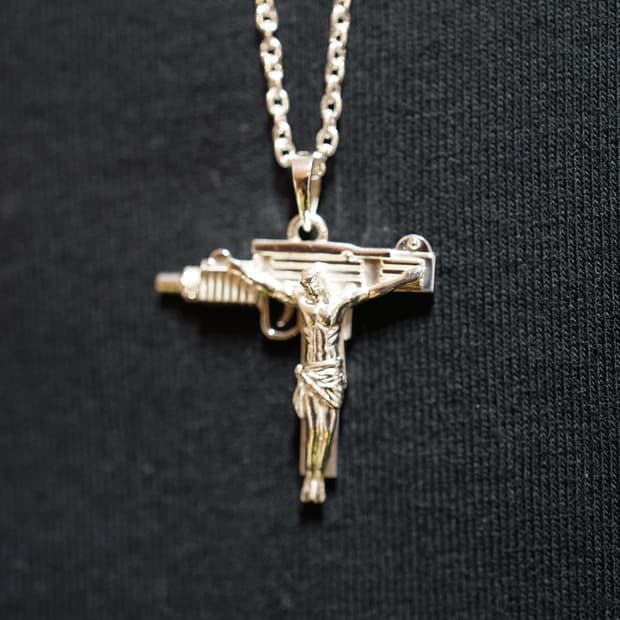 Jesus piece 925silver 목걸이