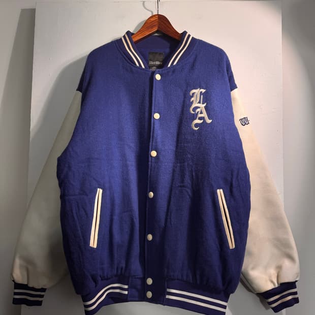 West Wear 웨스트 웨어 울혼방 바시티 자켓 XXL C549