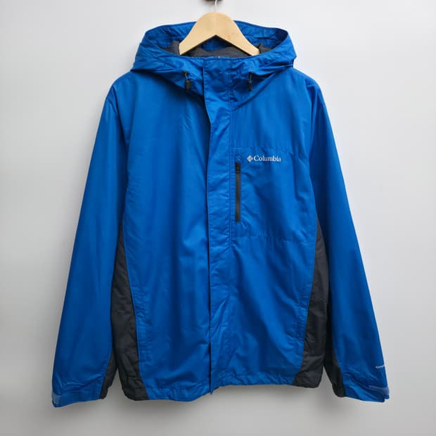 [L] 컬럼비아 블루 바람막이