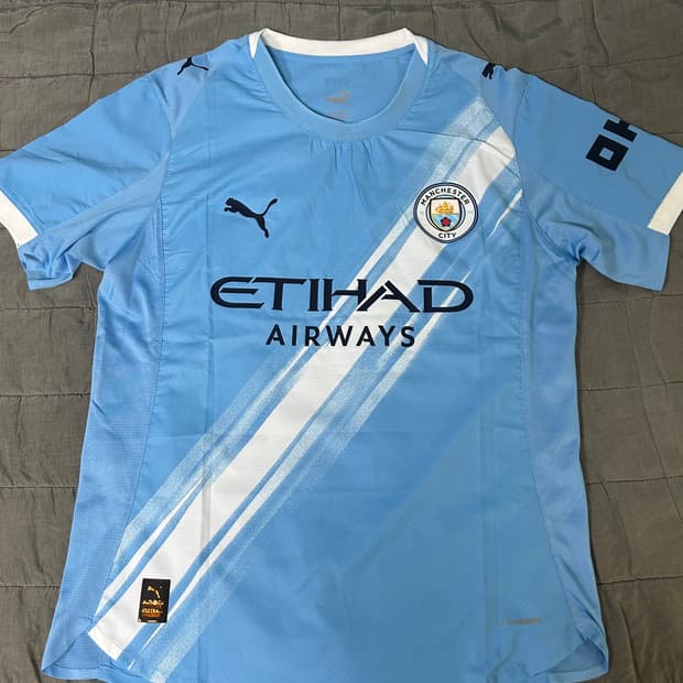 25/26 맨시티 홈 어센틱 유니폼