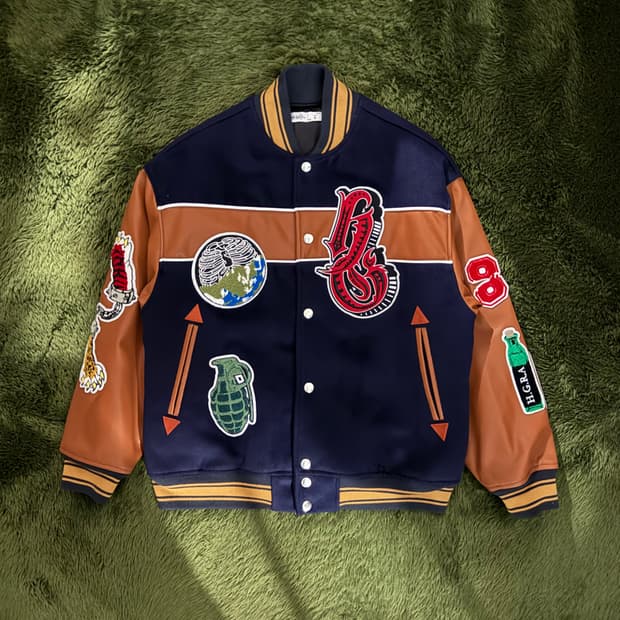 [1] High Gate Japan 하이게이트 패치워크 바시티 자켓