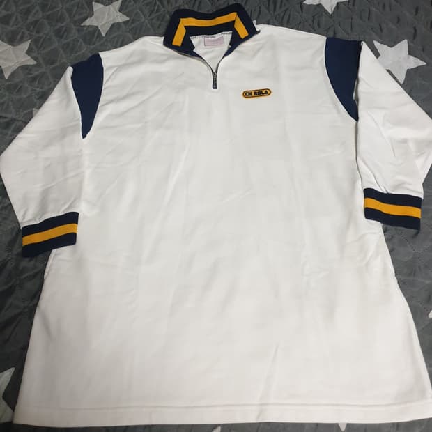 (장원영 PICK) 로라로라 CH라인 하프집업 스웨트 미니원피스 (F)