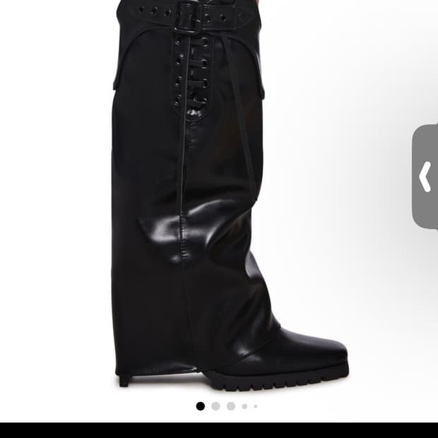 돌스킬 dolls kill darker waves western boot