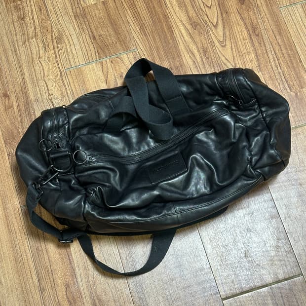 올세인츠 레더 더플백