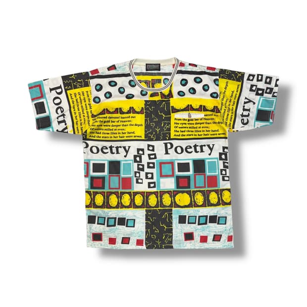 일본 빈티지 프린팅 티셔츠 (XL)  