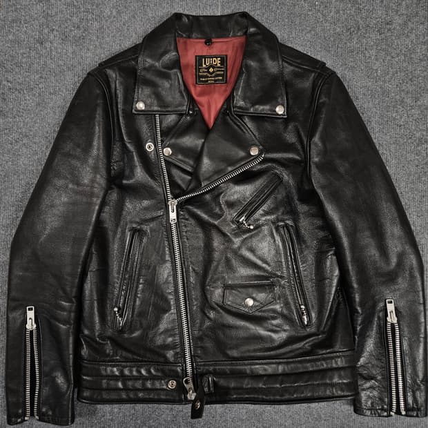 루이드 R.O.D 더블라이더 소가죽 자켓(급처)