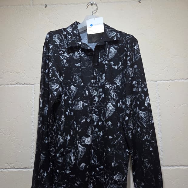 강혁 카모 롱슬리브 카라 티셔츠 라지 새상품