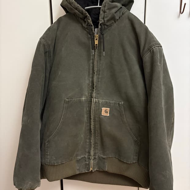 칼하트 액티브 자켓 J130 Mos 모스그린 L