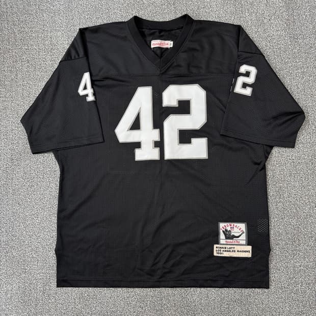 미첼앤네스 NFL 블랙 42번 유니폼